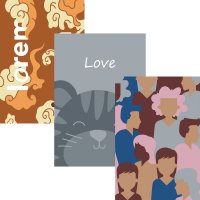Плед на заказ Tricksy Net, 4 цвета, S