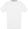Футболка унисекс Sporty 140 белая, размер XS