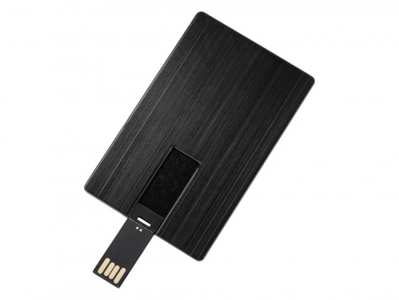 usb-флешка на 16 гб «card metal» в виде металлической карты
