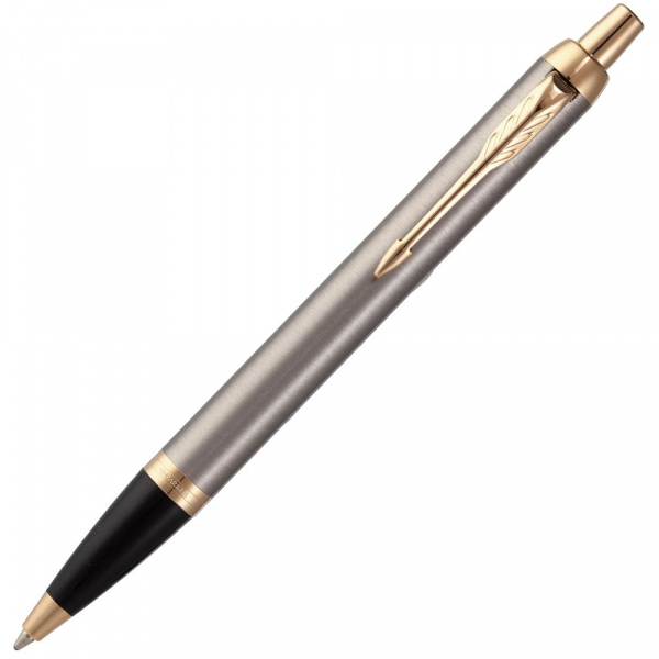 ручка шариковая parker im core k321 brushed metal gt m