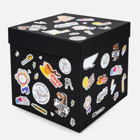 наклейки бумажные sticker pack на заказ