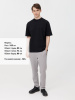 Футболка оверсайз унисекс Sideline, черная, размер XL/XXL