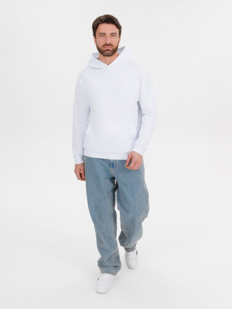 Худи оверсайз унисекс Outshine, белое, размер M/L