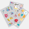 Наклейки бумажные Sticker Pack на заказ