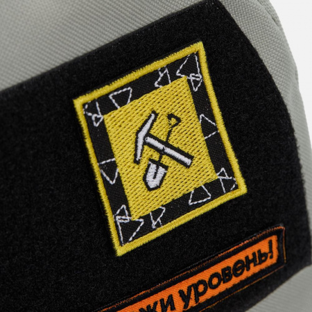 рюкзак-конструктор base со вставкой из липучки и шевронами