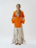 Худи детское Kirenga Kids 2.0, оранжевое, 12 лет