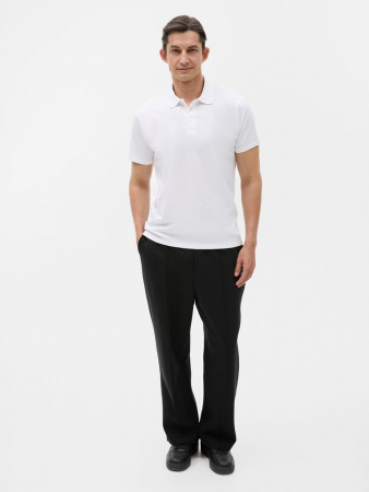 Рубашка поло мужская Prescott men 170 белая, размер XL