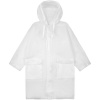 Дождевик детский RainDrop Kids, белый, 8 лет (рост 118-128)