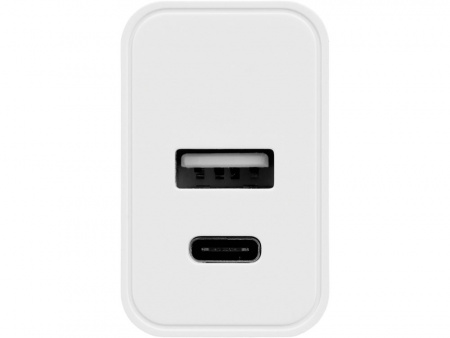 сетевое зарядное устройство c выходами usb-a и usb-c «recharger», 10 вт