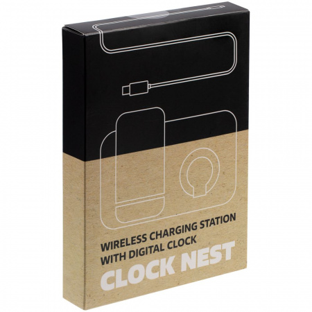 Зарядная станция с часами Clock Nest