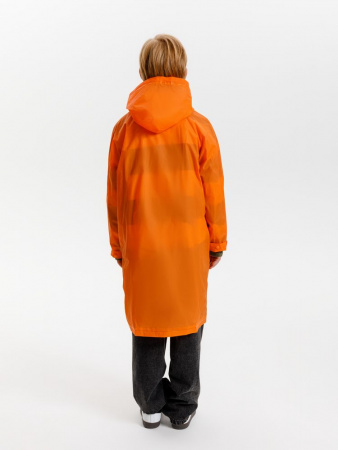 Дождевик детский RainDrop Kids, оранжевый, 12 лет (рост 142-152)