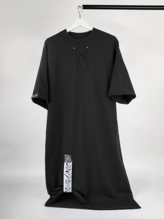 Платье D2, черное, размер M/L