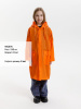 Дождевик детский RainDrop Kids, оранжевый, 12 лет (рост 142-152)