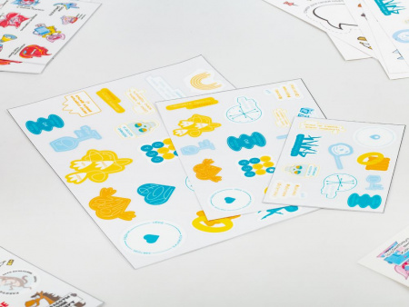 наклейки uv-dtf sticker pack на заказ