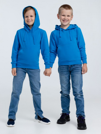 Худи детское Kirenga 2.0 Kids, бирюзовое, 8 лет