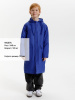 Дождевик детский RainDrop Kids, ярко-синий, 8 лет (рост 118-128)