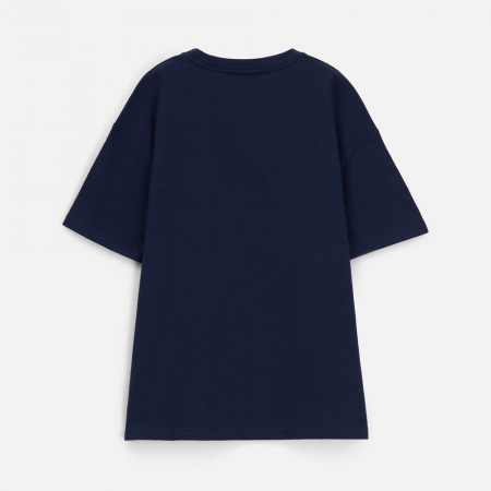 Футболка унисекс Durington, темно-синяя, размер 3XL/4XL