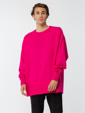 Джемпер оверсайз унисекс Stated в сумке, розовый, размер L/XL