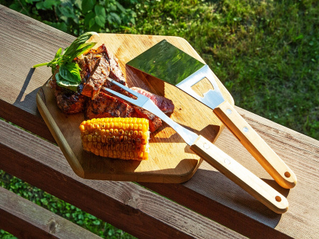 набор аксессуаров для барбекю «grill master»